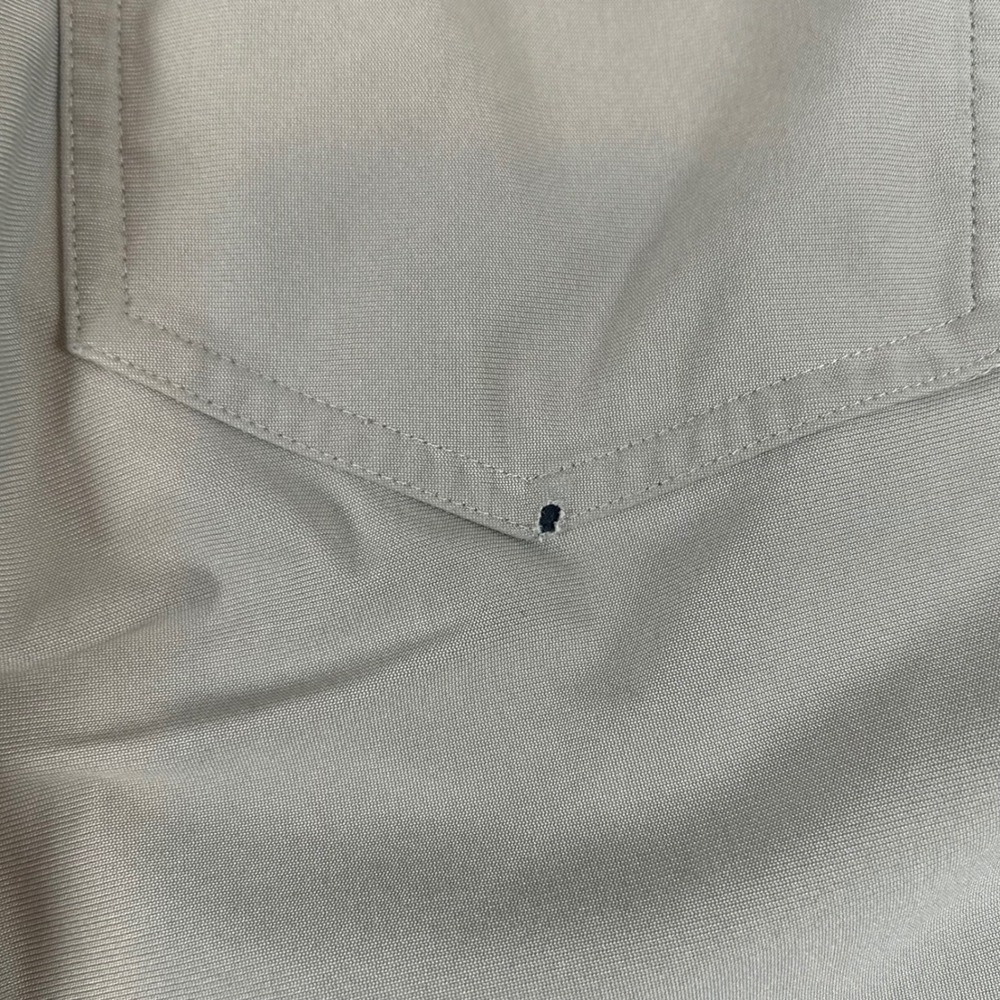 Lululemon ABC Pants Mens 32 Tan Khaki Slim Straight Five Pocket Articulated Knee - Picture 10 of 10